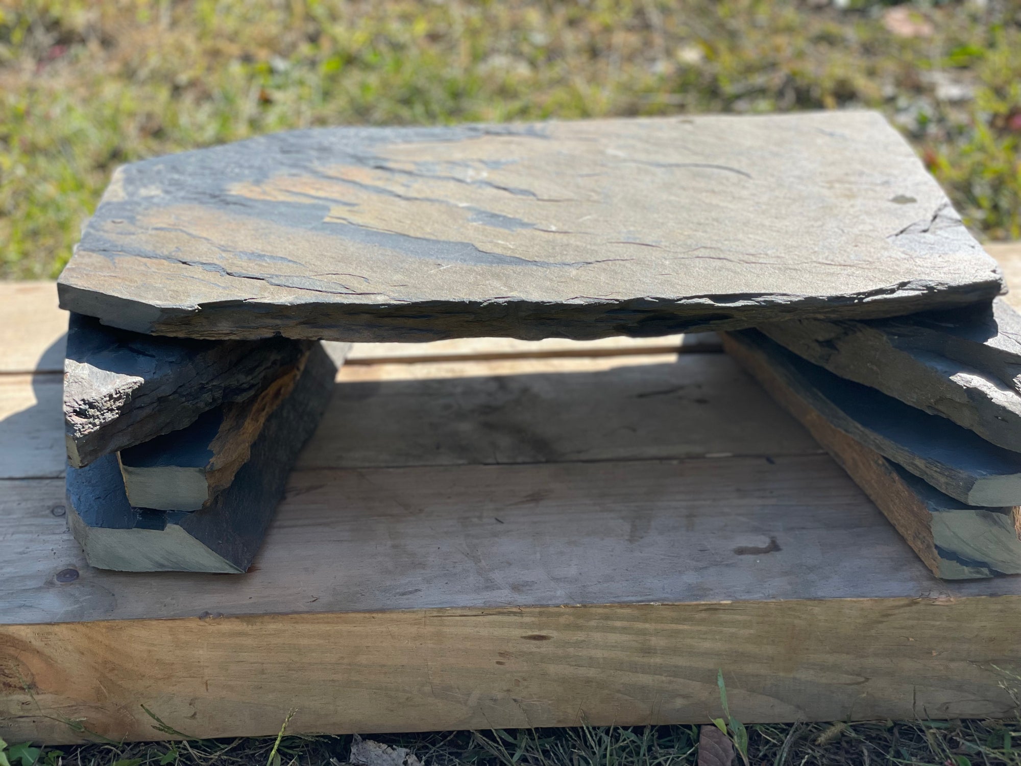 Extra Large | Natural Slate Rock Cave Basking