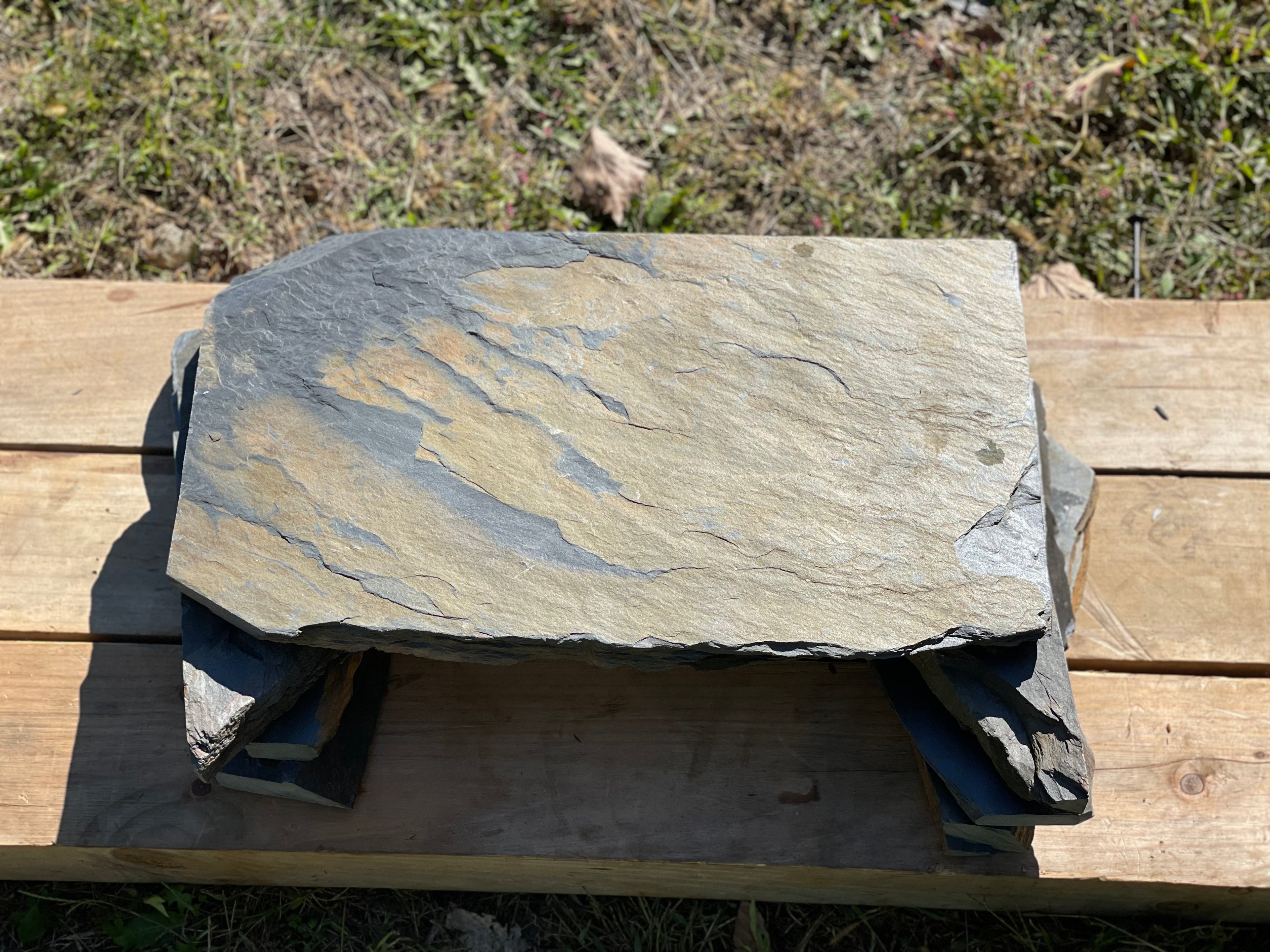 Extra Large | Natural Slate Rock Cave Basking