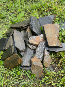 20 Pounds - Natural Slate Stone | Wholesale