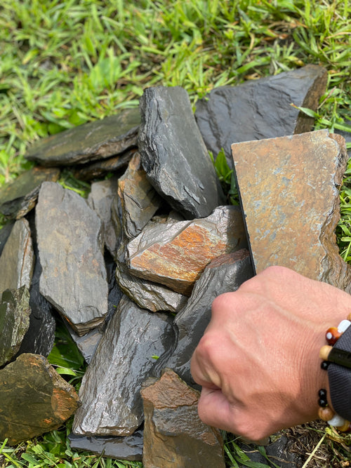 10 Pounds - Natural Slate Stone