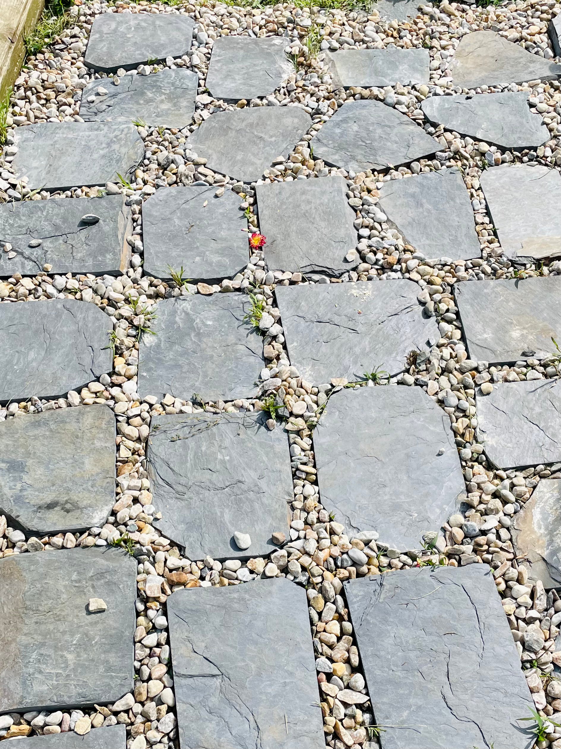 10 Natural Slate Steppingstones