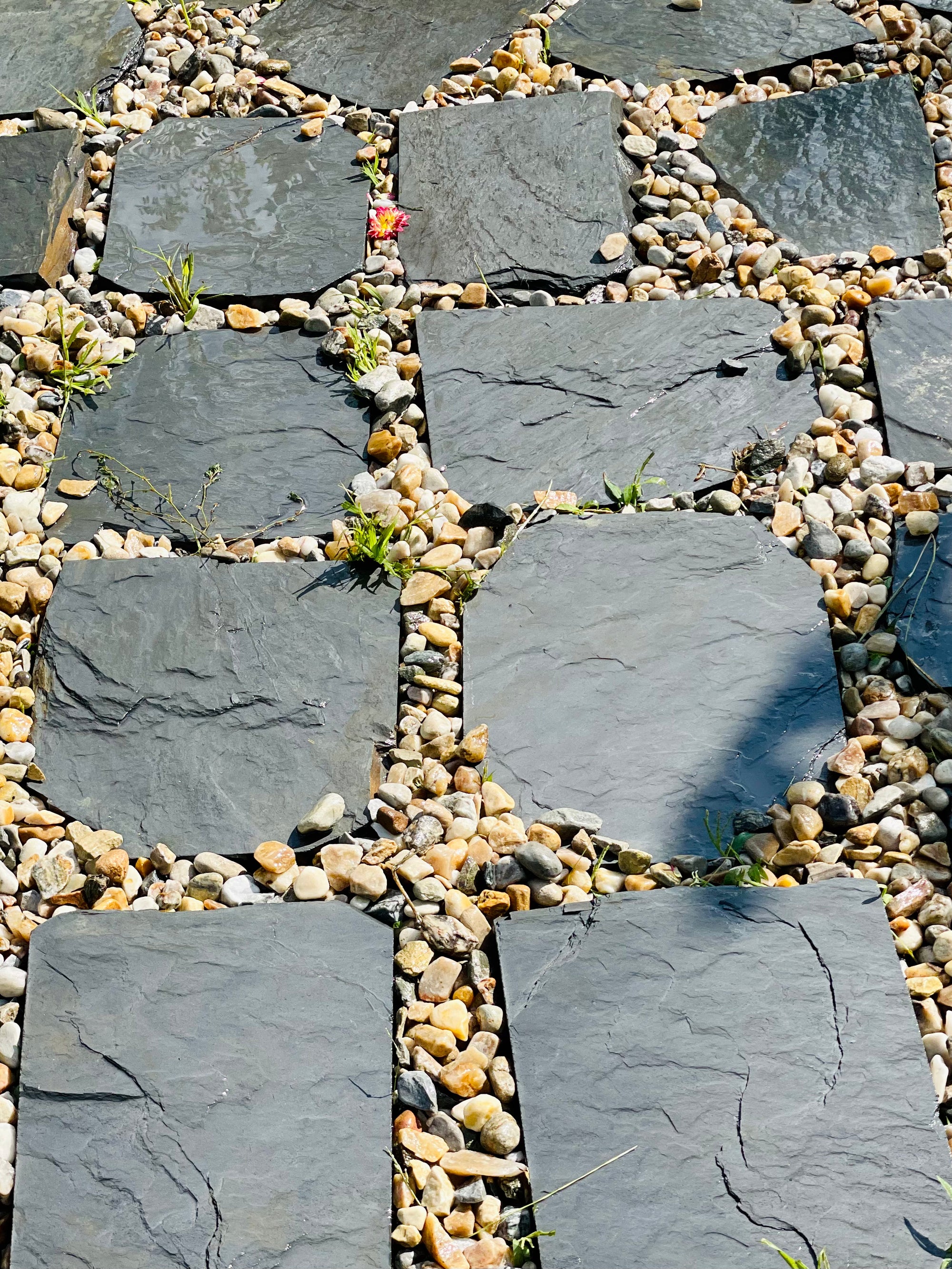 10 Natural Slate Steppingstones