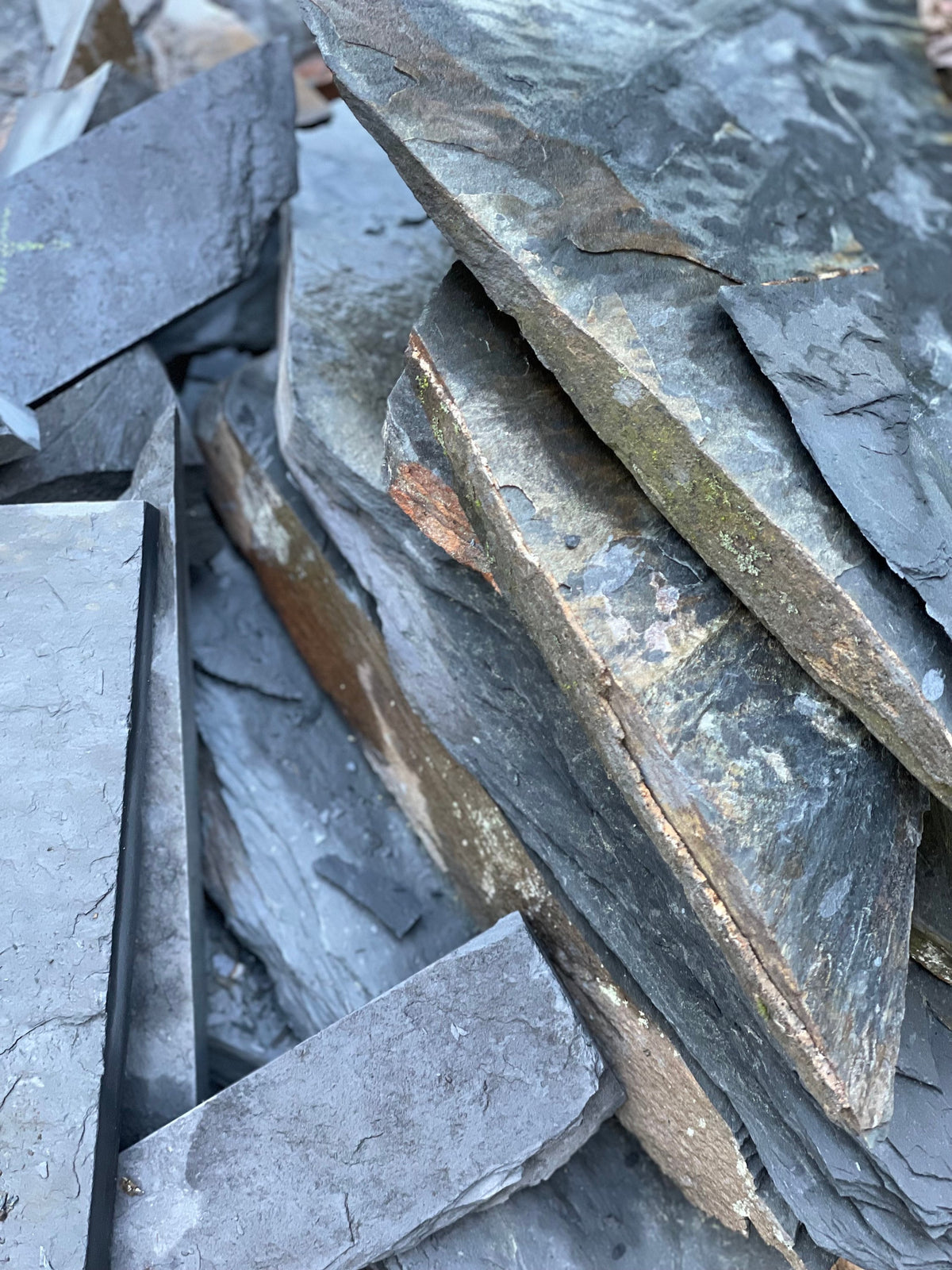 Large Box of Scrap Slate