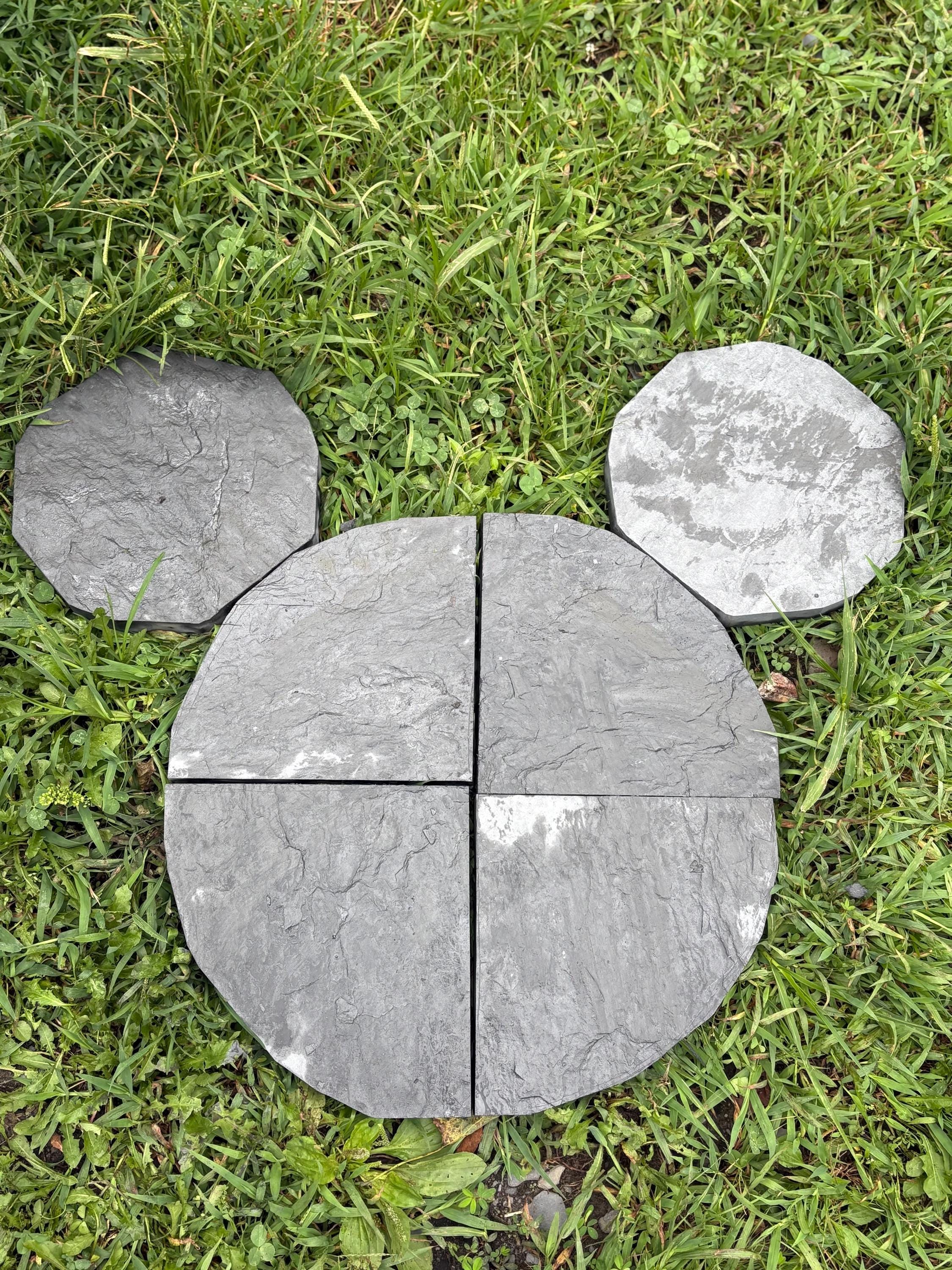 Mickey Mouse inspired Slate Steppingstones