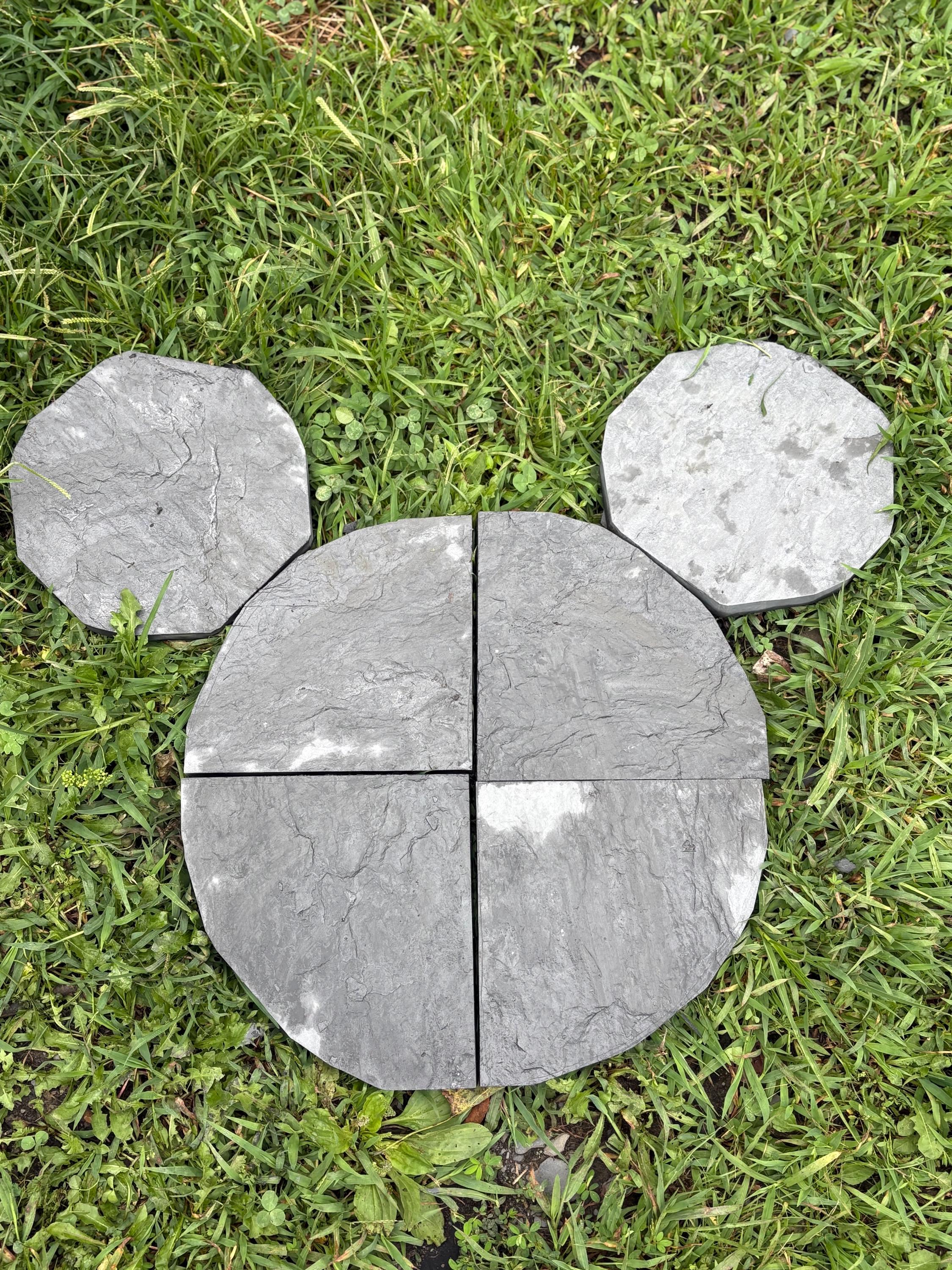 Mickey Mouse inspired Slate Steppingstones