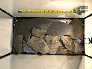 8 Pounds - Slate Stone Gravel for Aquarium