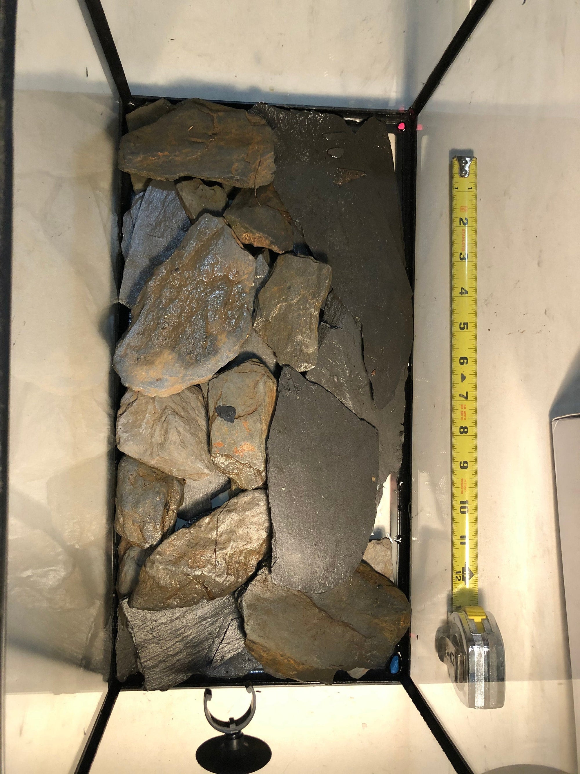 8 Pounds - Slate Stone Gravel for Aquarium