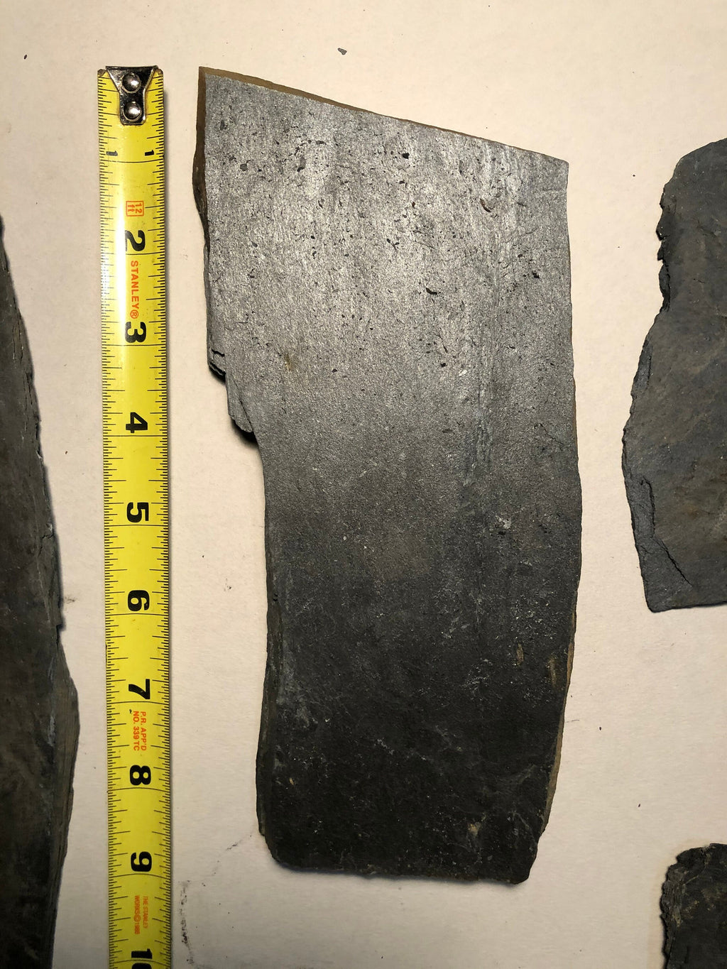 5-8lbs NATURAL SLATE STONE 3-4 pieces.