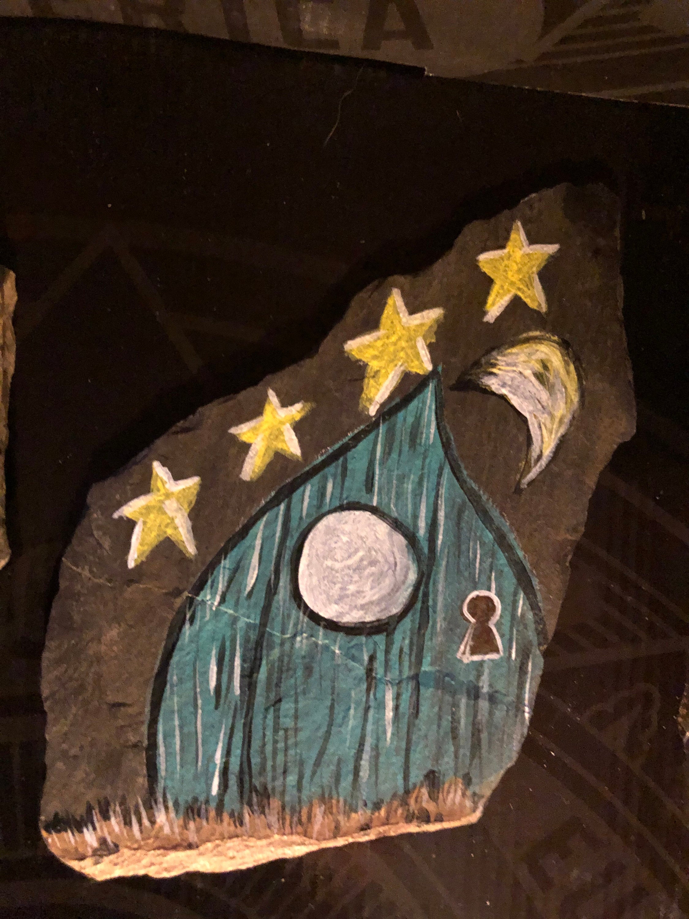 Price Reduced: Natural Slate Stone for crafts, fairy doors, gnome doors, kids crafts, natural materials.