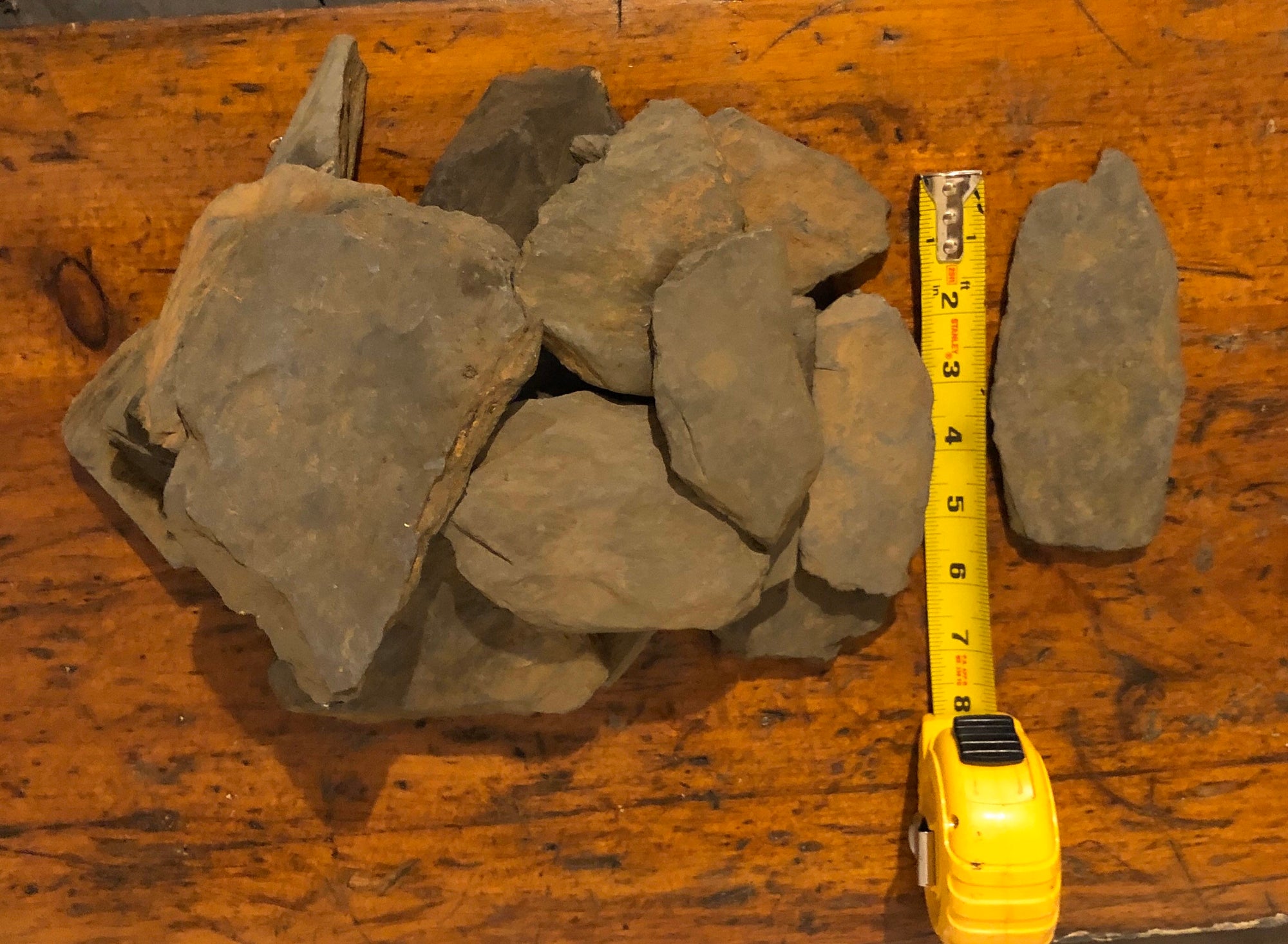 5lbs. NATURAL SLATE Stone Rock Gravel for AQUARIUM