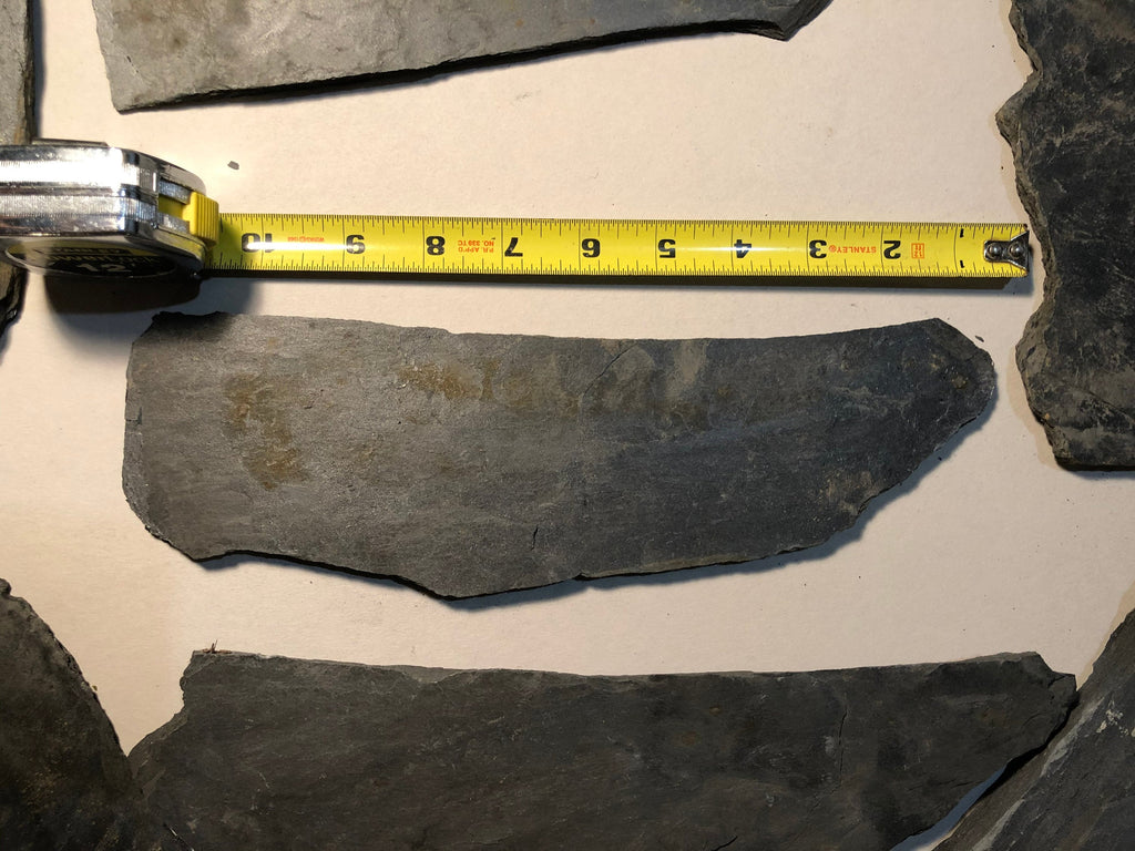 5-8lbs NATURAL SLATE STONE 3-4 pieces.