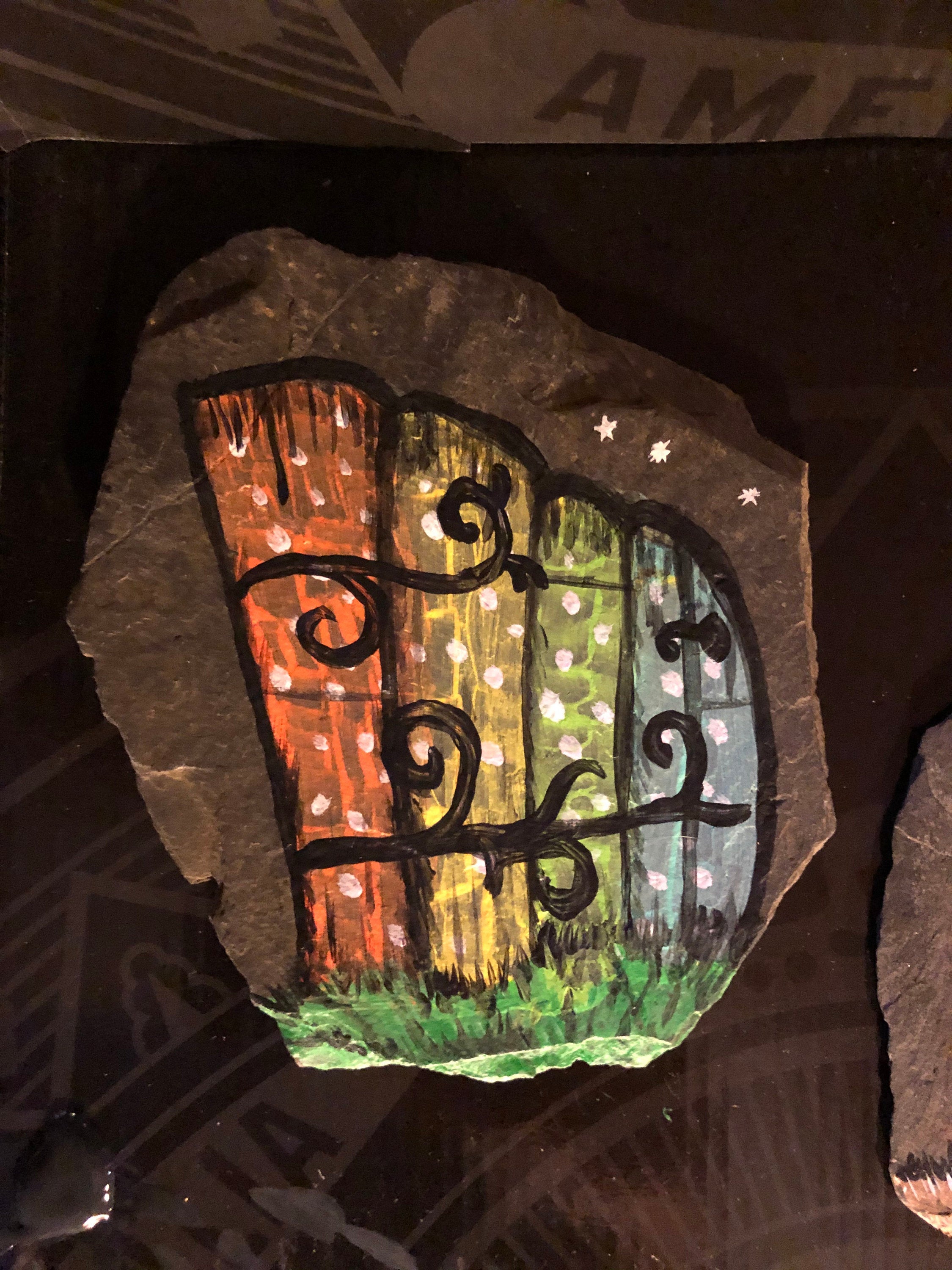 Price Reduced: Natural Slate Stone for crafts, fairy doors, gnome doors, kids crafts, natural materials.
