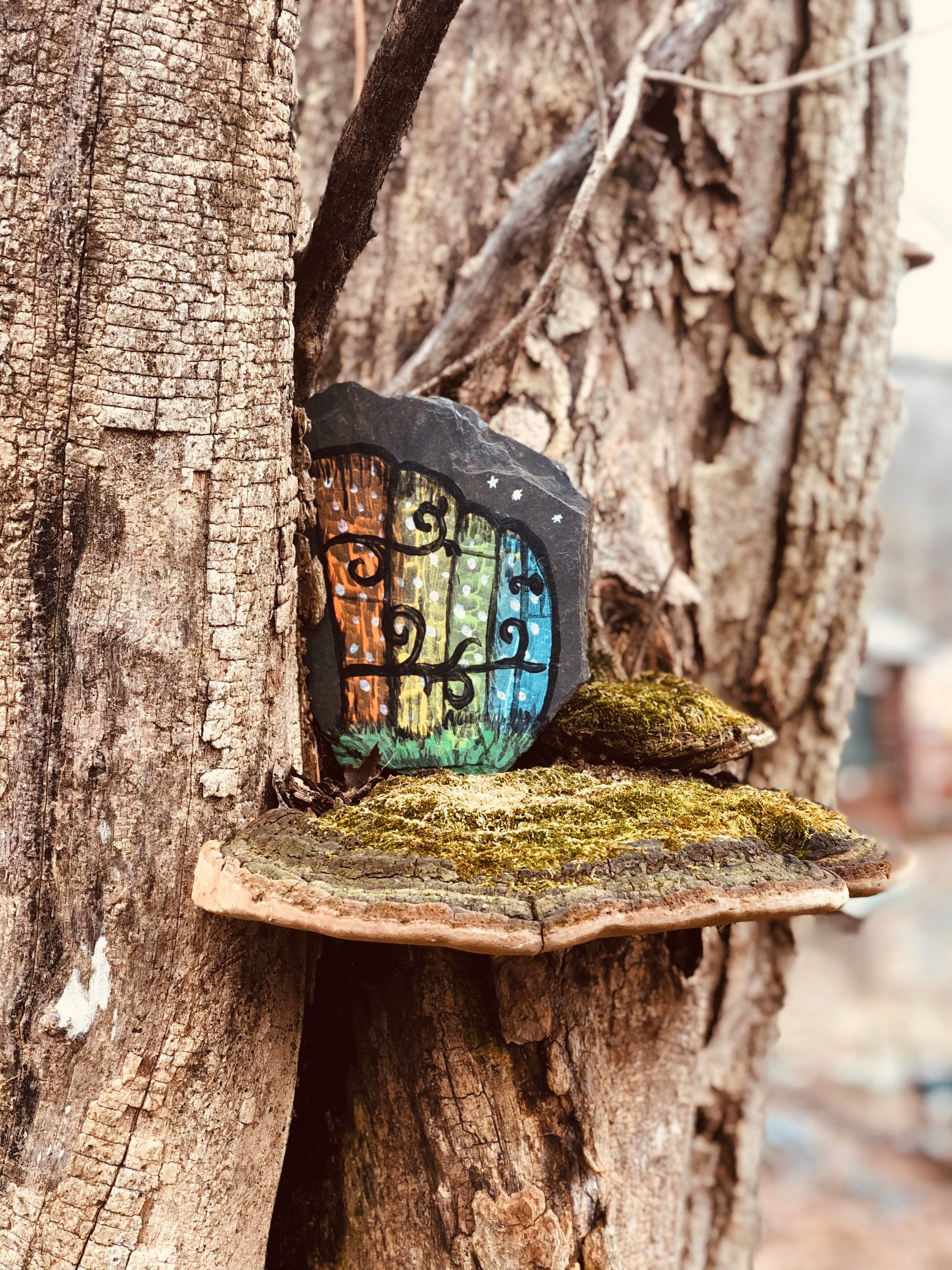 Price Reduced: Natural Slate Stone for crafts, fairy doors, gnome doors, kids crafts, natural materials.