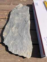 Load image into Gallery viewer, Large NATURAL SLATE for Tortoise, Lizard Basking, Crafts, Pet Headstone, Yard 24 inch long!!!!
