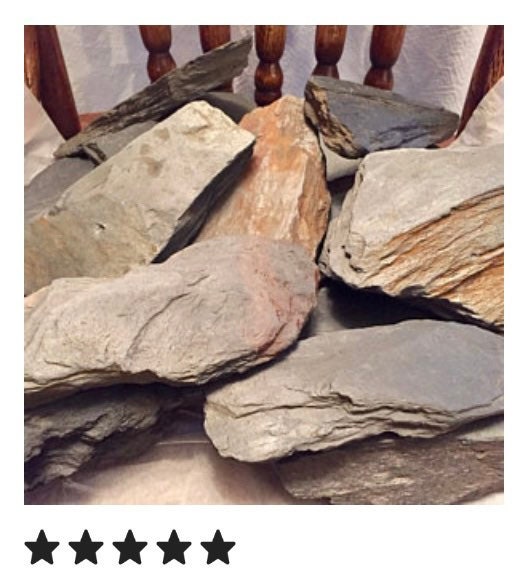 5lbs  Natural Slate Stone  crafts, artistic projects